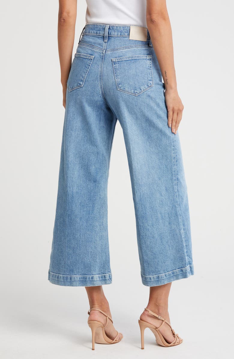 PAIGE Harper High Waist Ankle Wide Leg Jeans, Alternate, color,
