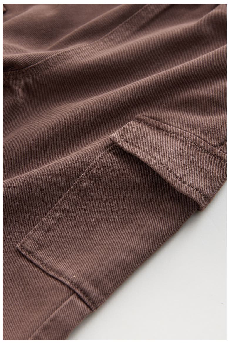 Kids' Superwide Cargo Pants, Alternate, color, BROWN