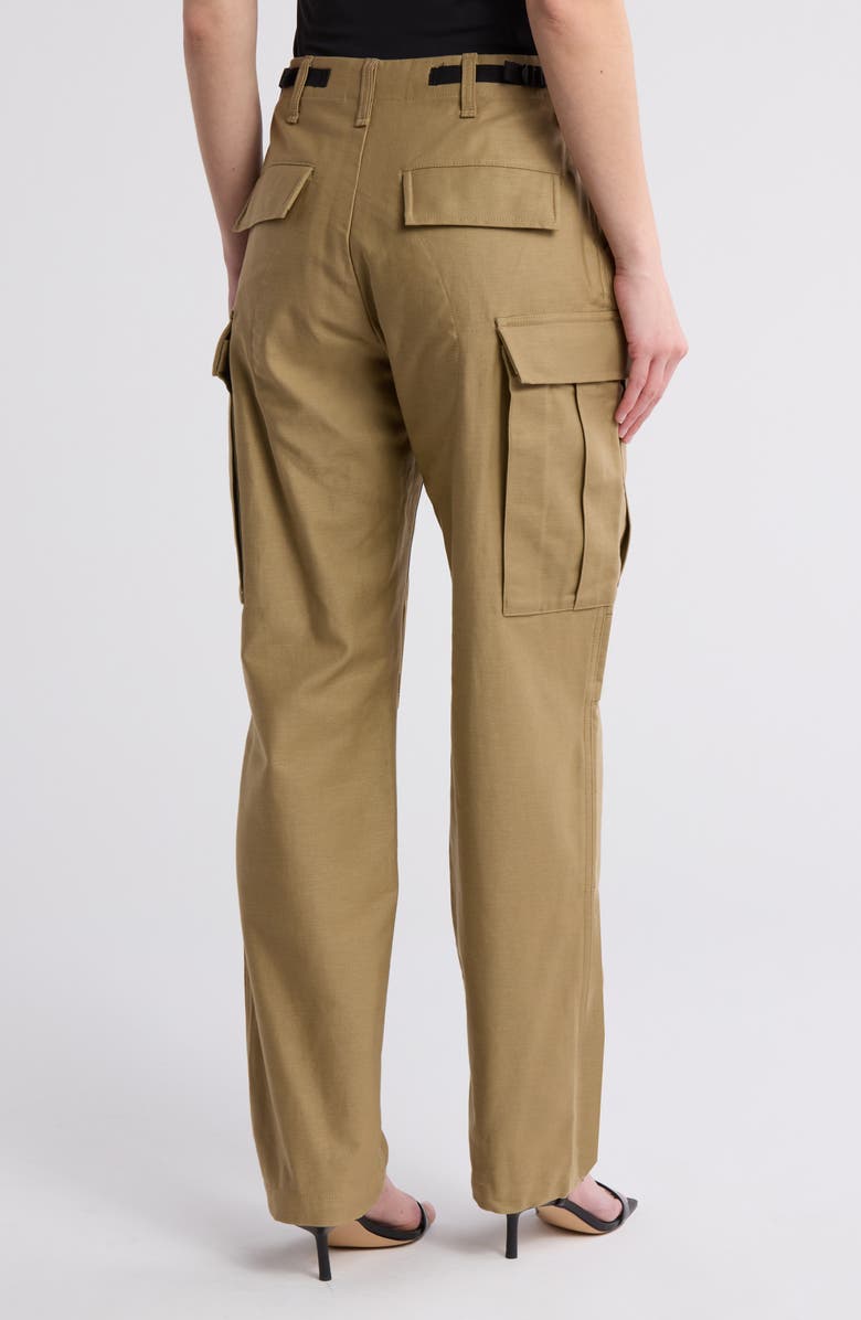rag & bone Sands Cotton Twill Cargo Pants, Alternate, color, Khaki