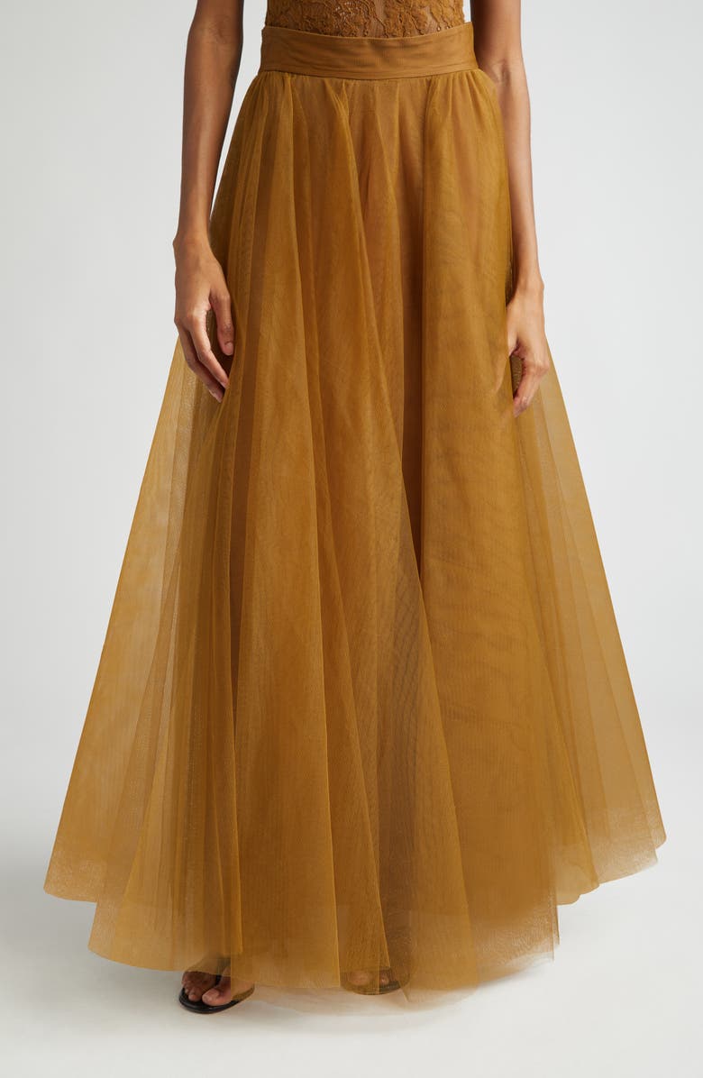 Zimmermann Tulle Maxi Skirt, Main, color, 