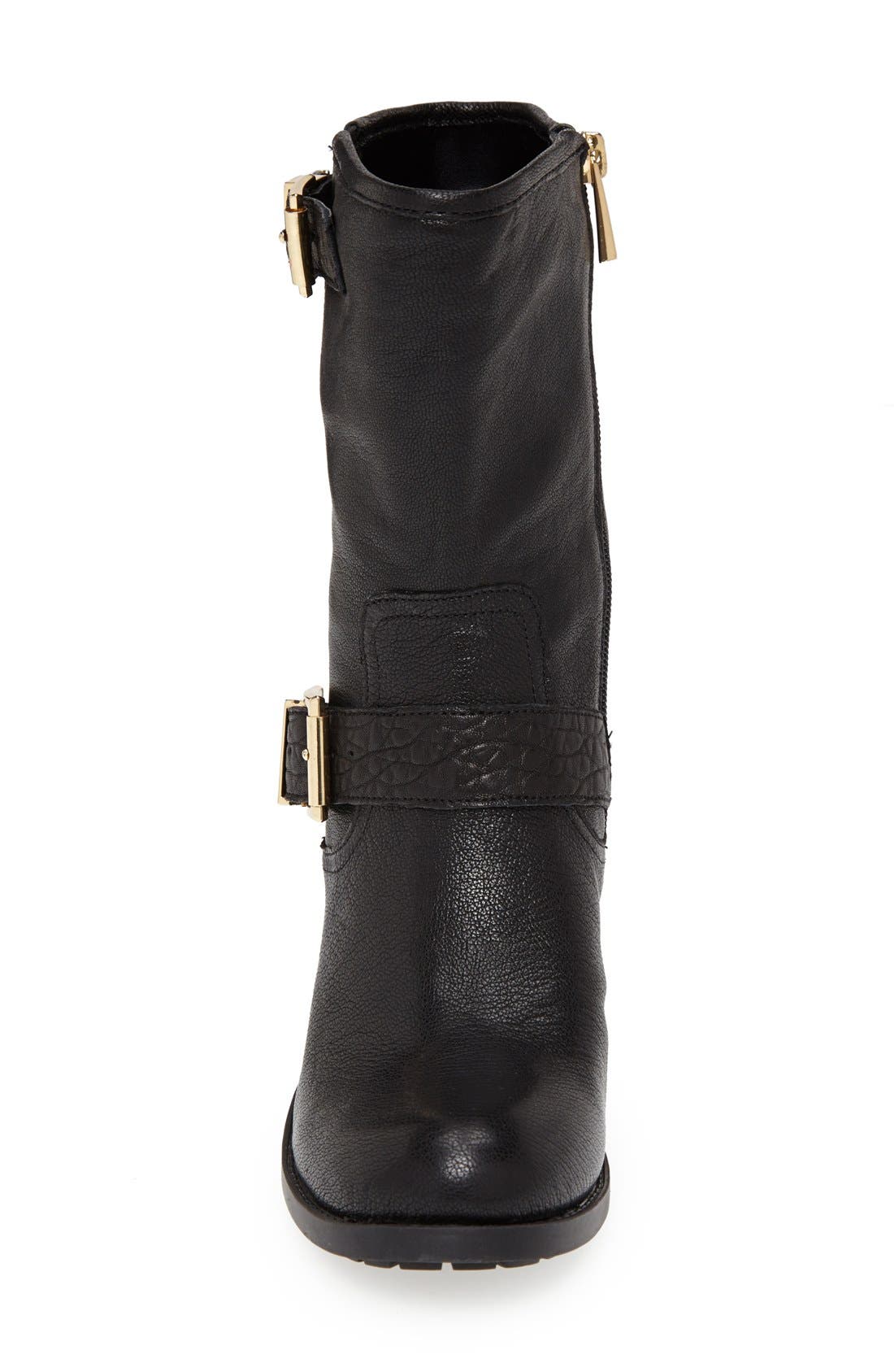 'Walda' Boot, Alternate, color, BLACK
