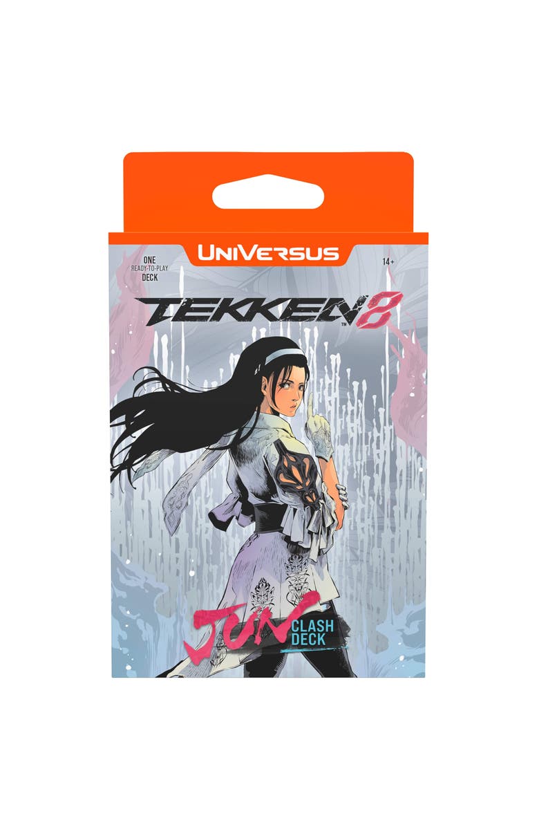 UniVersus Tekken 8 Clash Deck Jun, 63 Pieces, All Ages, Main, color, Multicolored