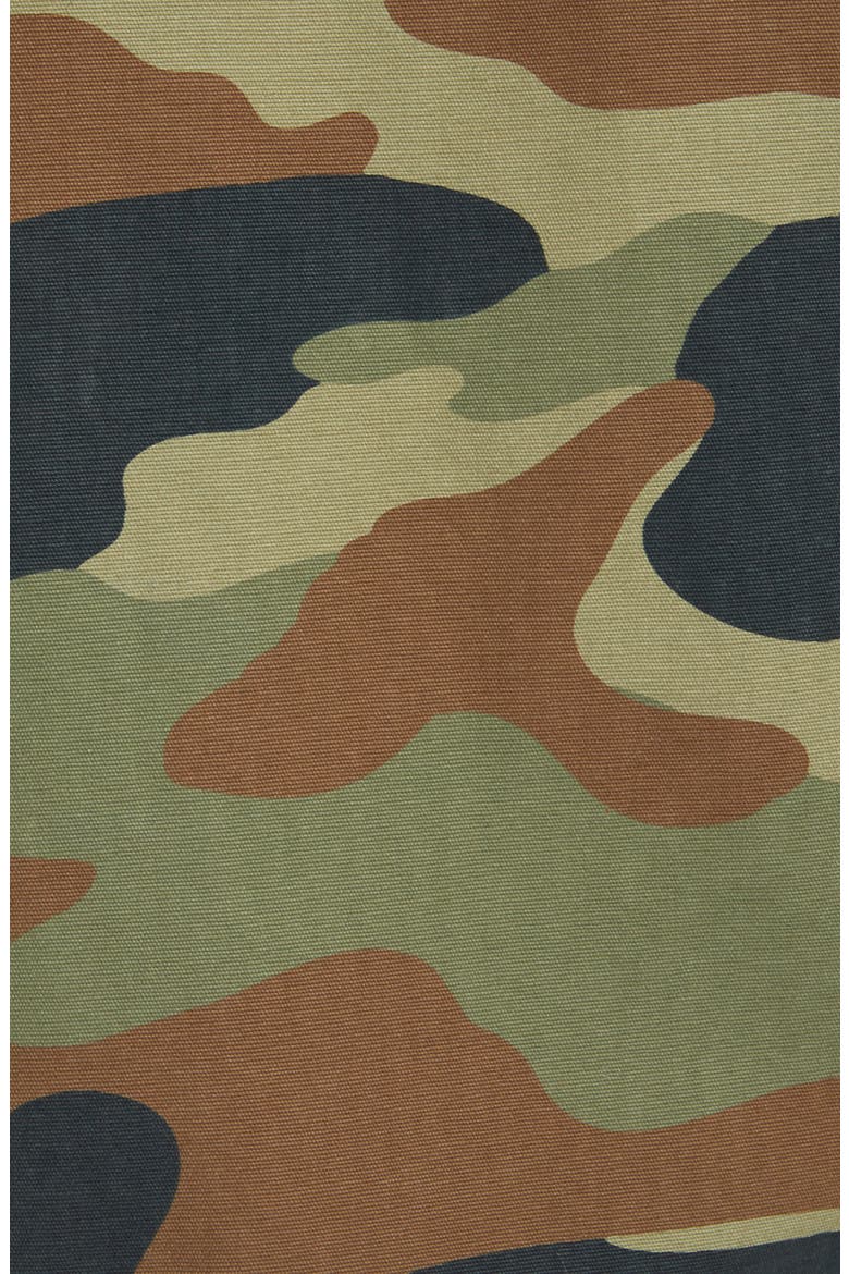 Camo Military Jacket, Alternate, color, BROWN CHESTNUT- OLIVE CAMO