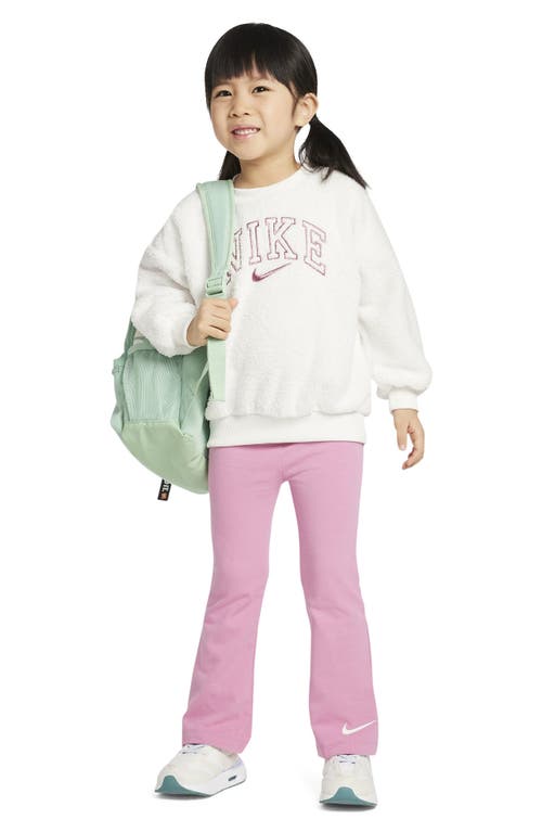 Nike Kids' Swoosh Spirit Crewneck Sweatshirt & Leggings Set In Multi