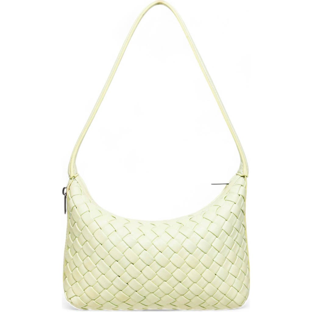 Walter Baker Hazel Woven Shoulder Bag In Matcha