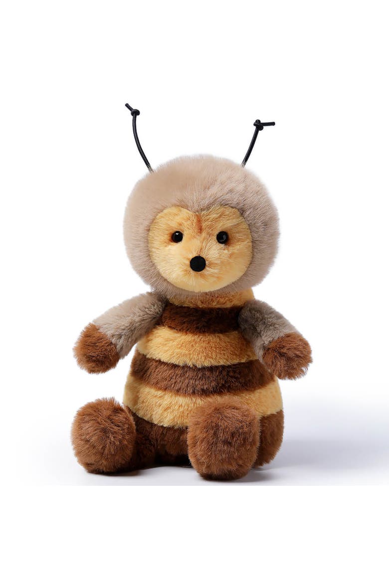 7 Inch Brownie Bee Weighted Stuffed Animal, Main, color, Multicolored