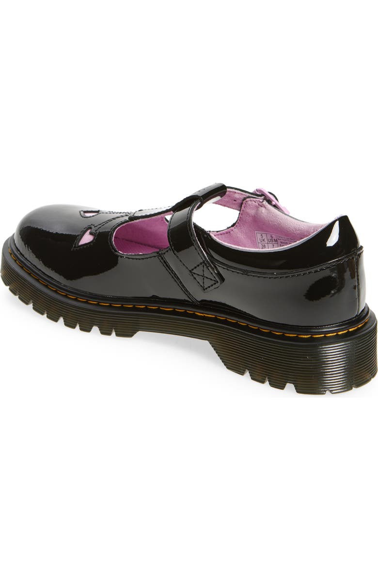 Dr. Martens Kids' Bex Heart T-Bar Mary Jane, Alternate, color,