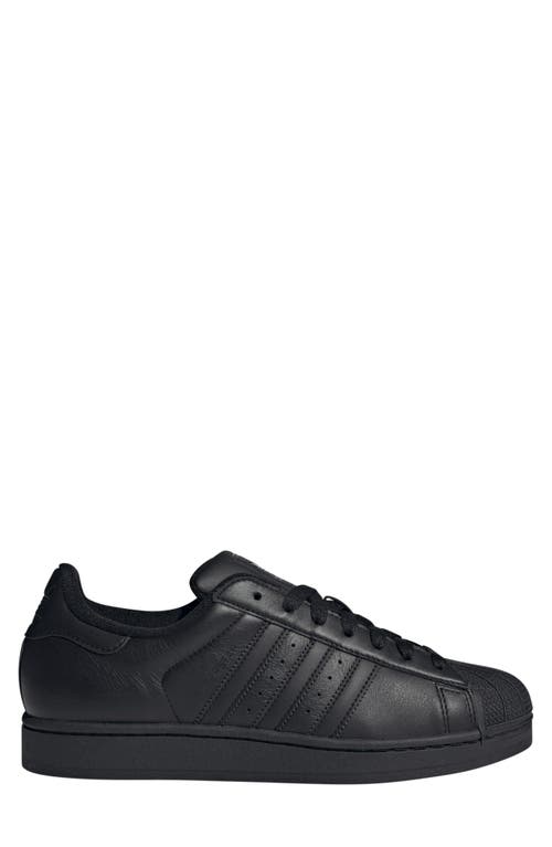 Adidas Originals Adidas Superstar Sneaker In Black/black/black