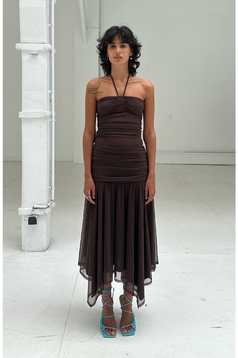 Elva Skirt, Alternate, color, Brown