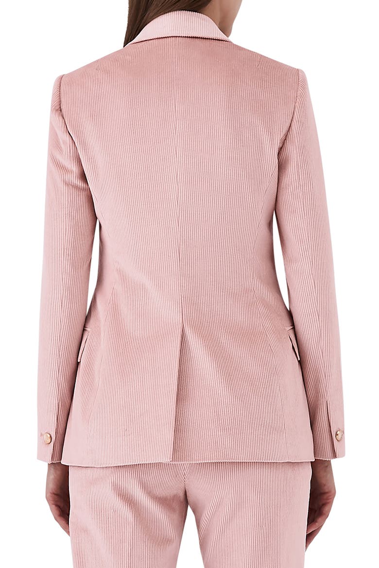Carie Cotton Corduroy Blazer, Alternate, color, PINK