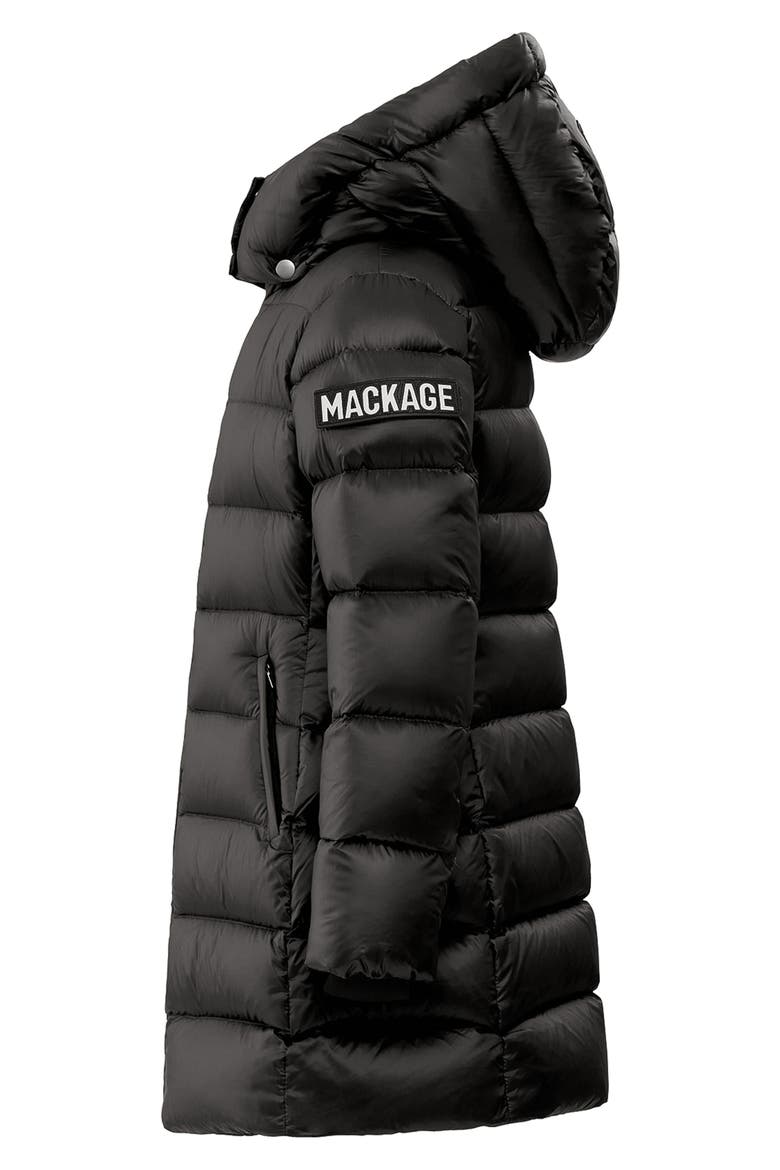 Laney Puffer Jacket, Alternate, color, BLACK
