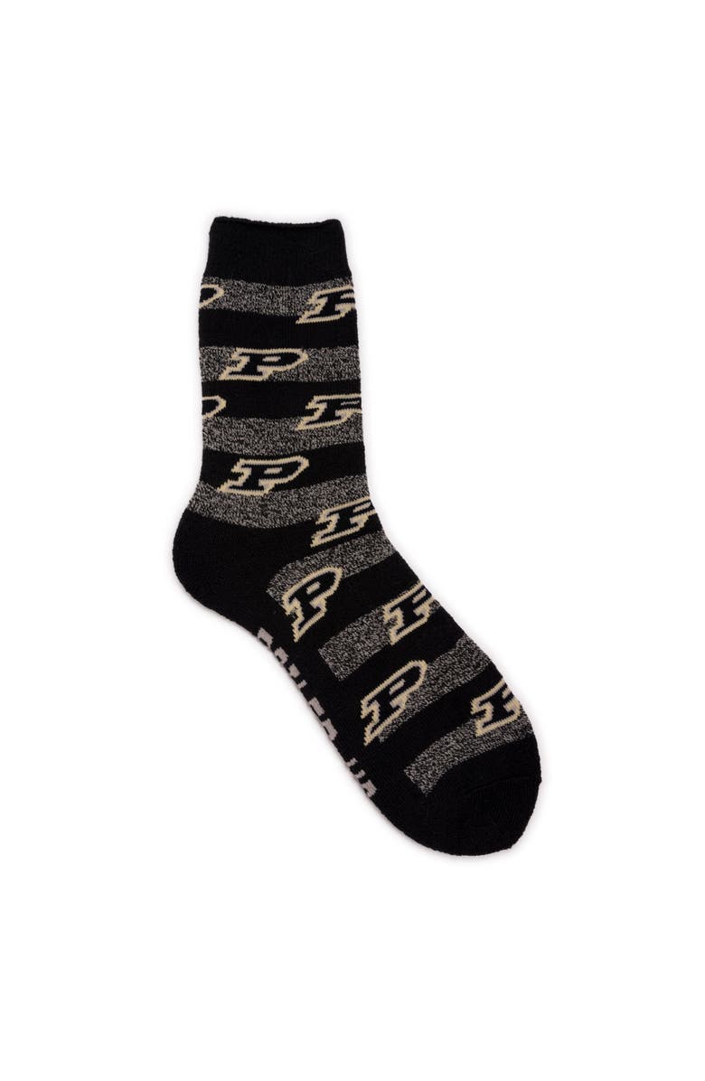 MUK LUKS Gameday Terry Loop Socks, Alternate, color, 