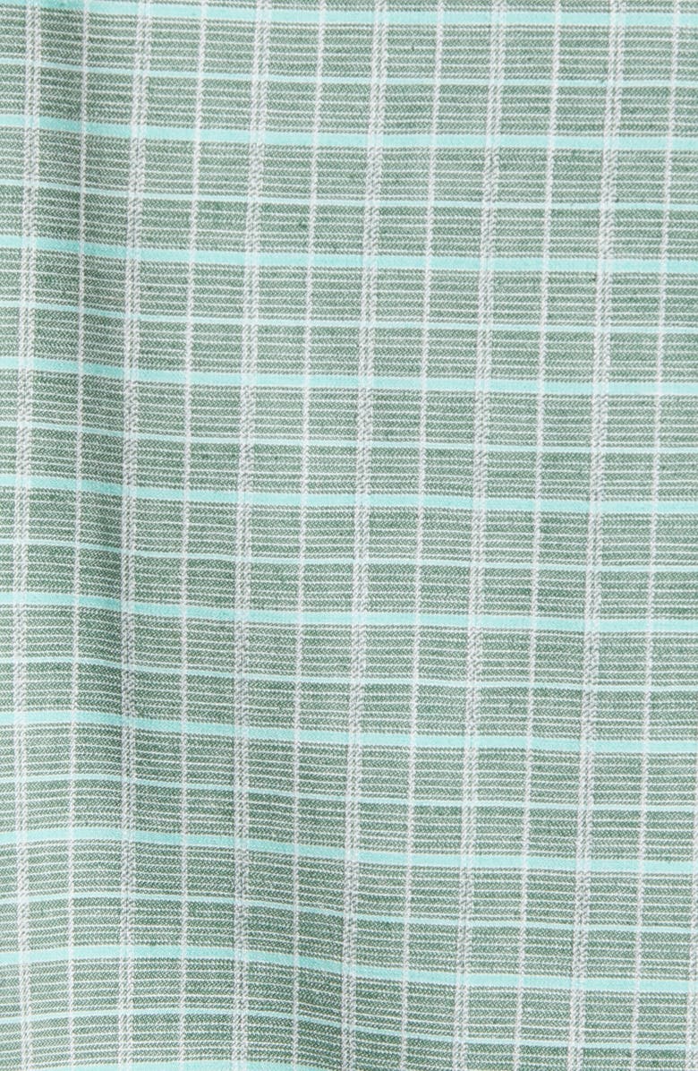 Tommy Bahama Men's Check It Out Short Sleeve Button-Up Silk Shirt, Alternate, color, 