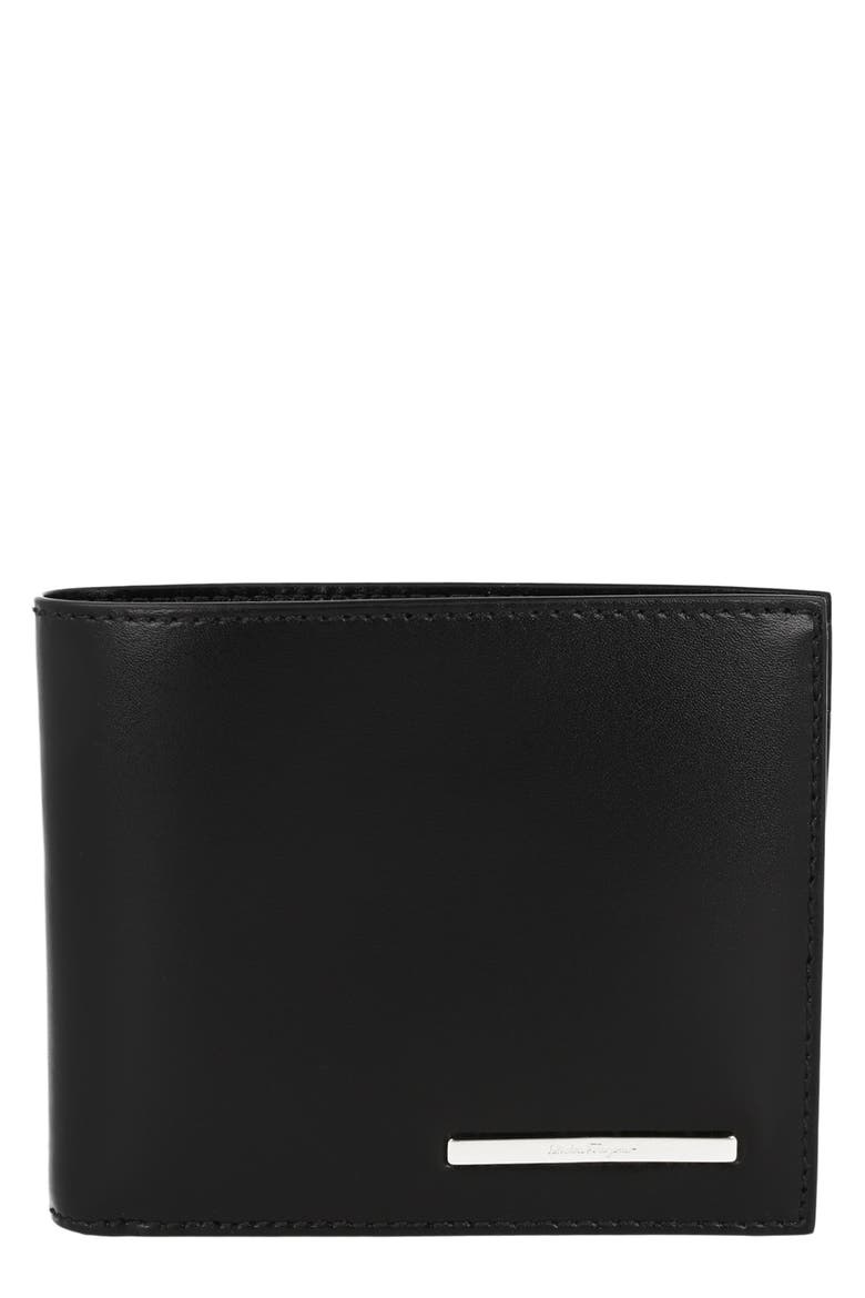 Crosta Polo Bifold Wallet, Main, color, BLACK