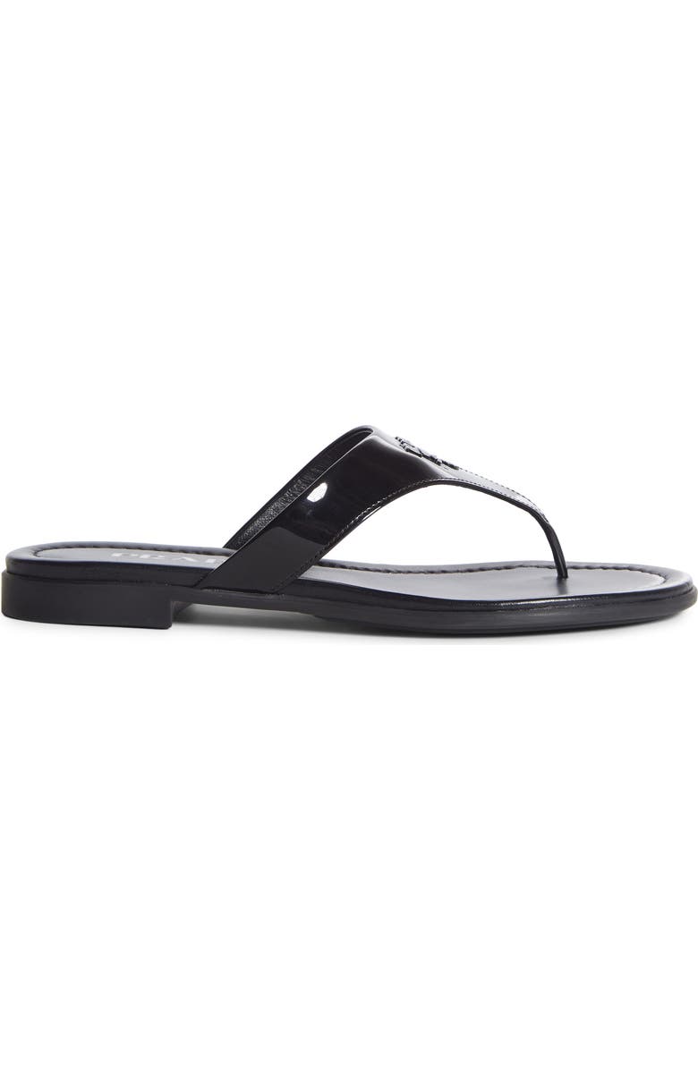 Prada Logo Thong Sandal, Alternate, color,