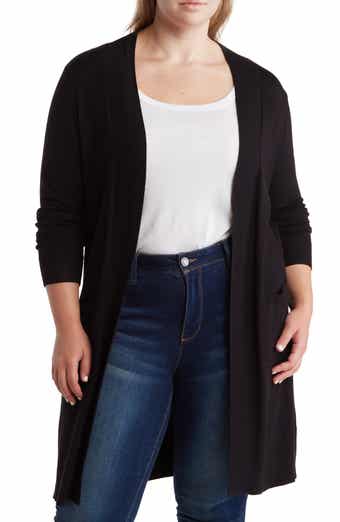 BY DESIGN Long Tunic Length Cardigan