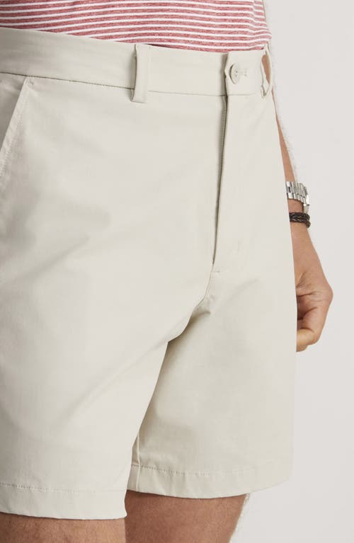 Vineyard Vines On-the-go Water Repellent Shorts In Stone