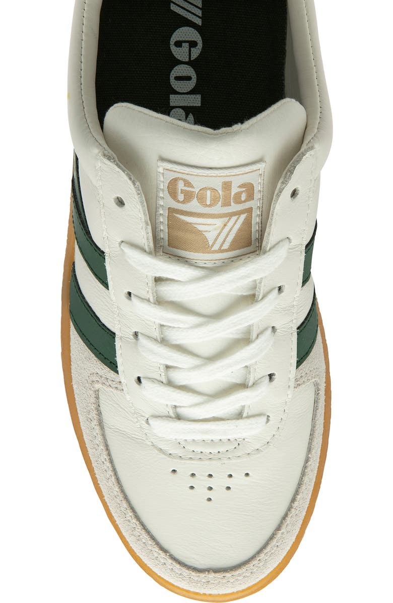 Gola Grandslam Elite Sneaker, Alternate, color, White/ Evergreen/ Fuchsia/ Gum