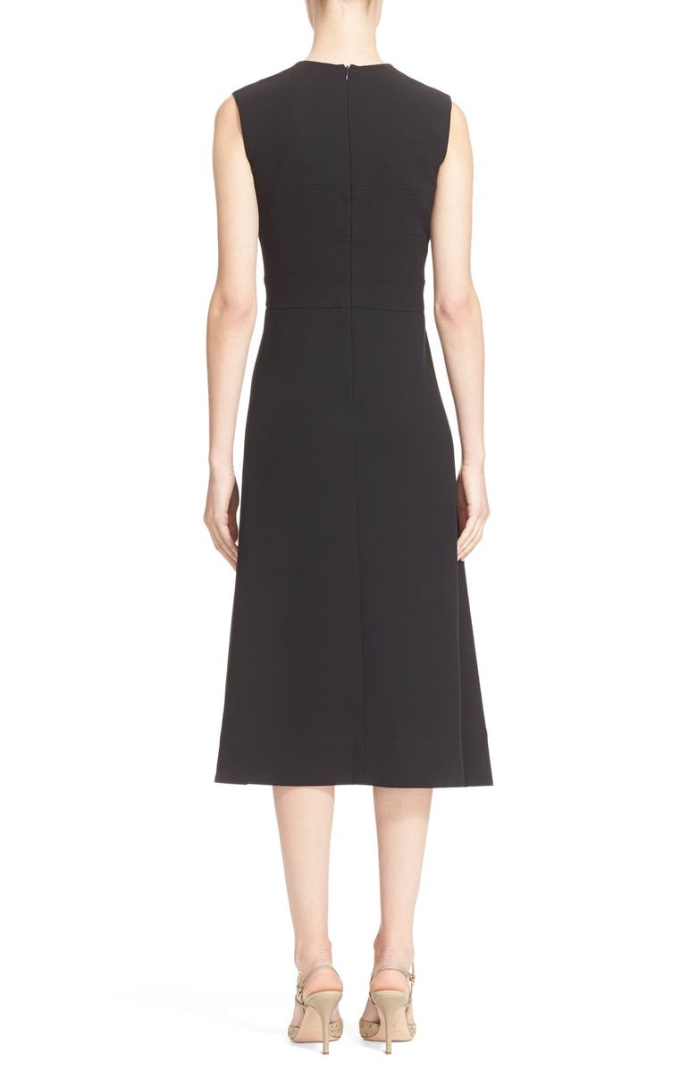 ESCADA Sleeveless Cotton & Silk Dress, Alternate, color, 