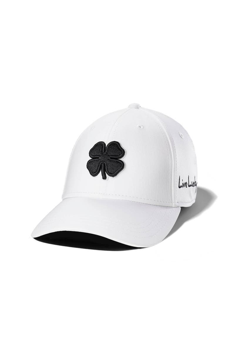 Black Clover Premium Clover 1 Hat, Alternate, color, White