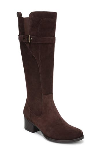 Naturalizer Kenna Knee High Boot In Brown