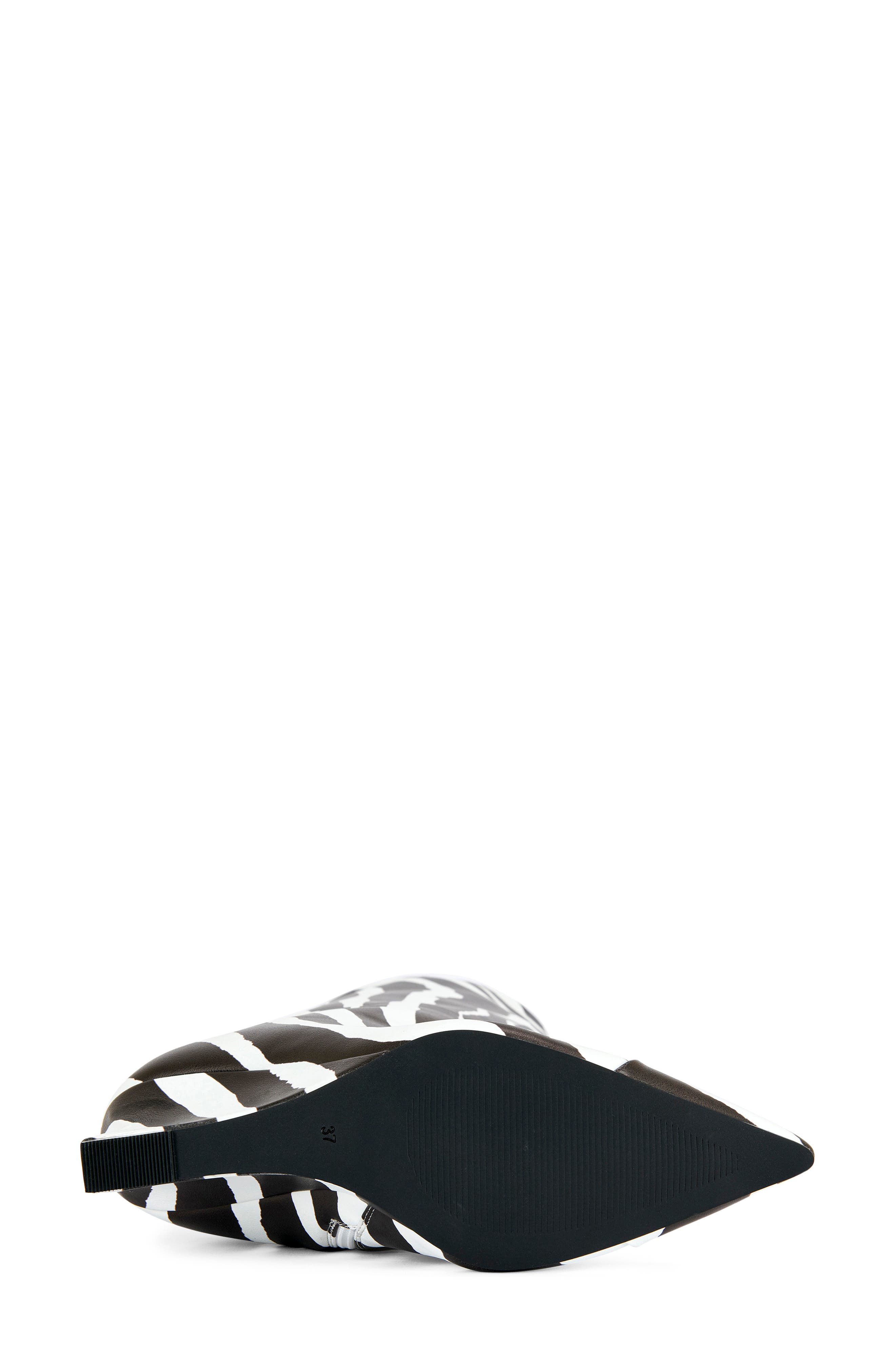 Kenya Wide Shaft Wedge Boot, Alternate, color, KENYA ZEBRA