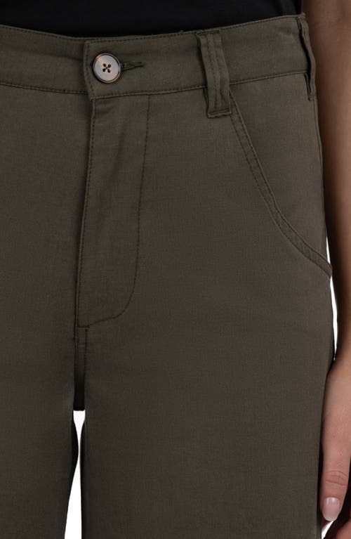 Kut From The Kloth Meg High Waist Wide Leg Pants In Black