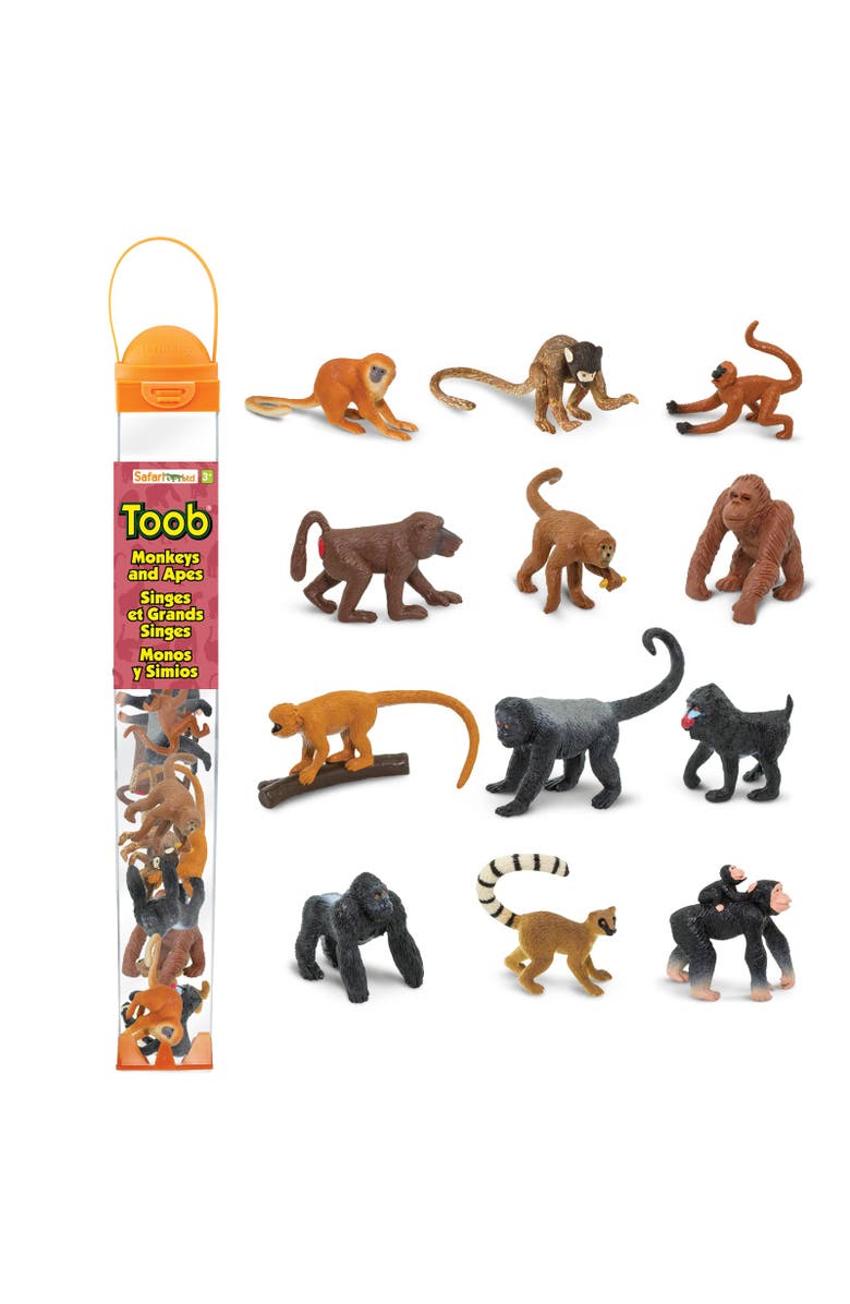 Safari Ltd. Monkeys And Apes Toy, Main, color, NO COLOR