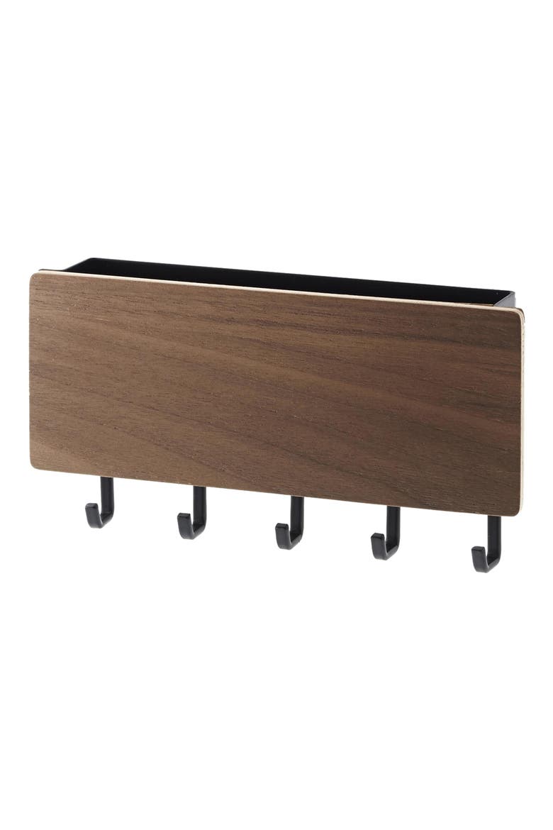 Magnetic Key Rack, Main, color, WALNUT