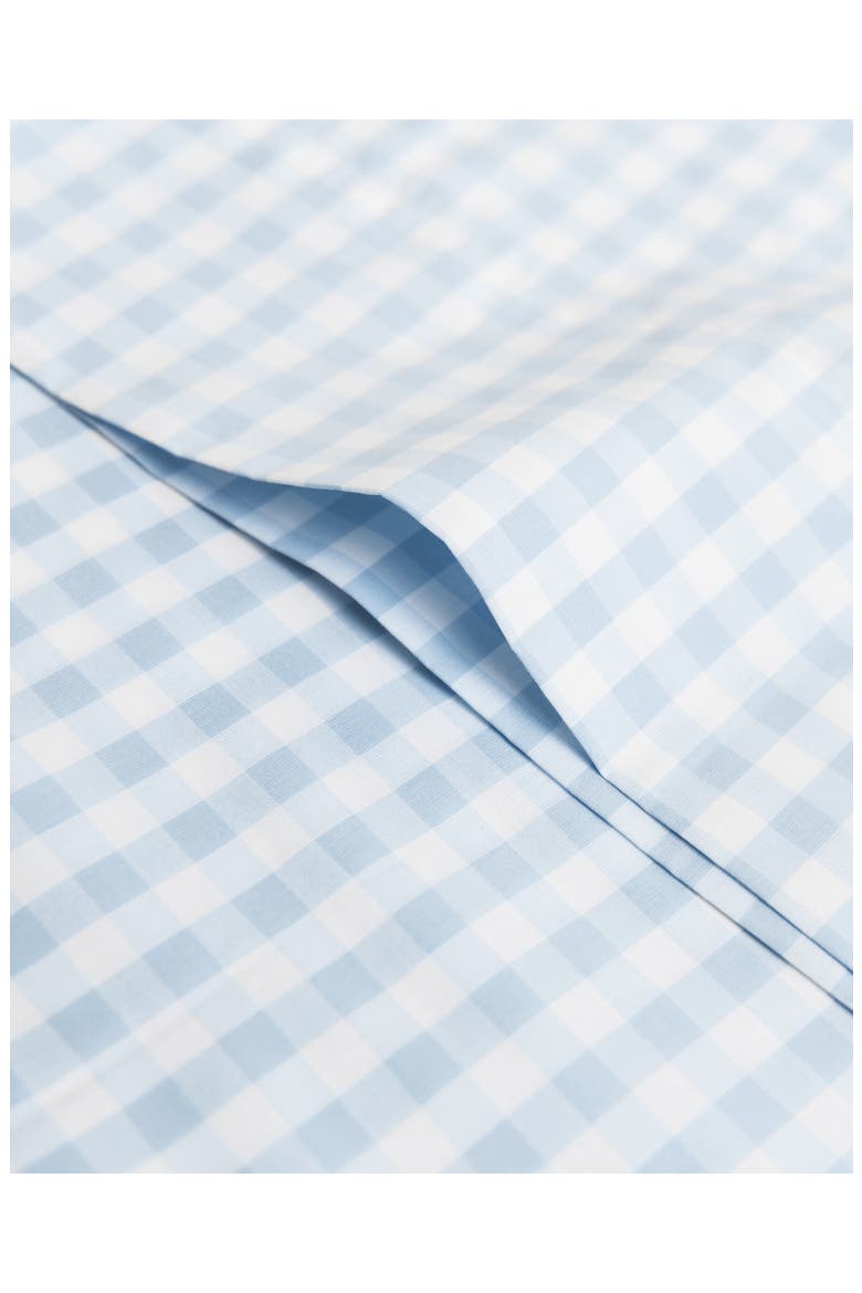 Signature Collection Gingham Sheet Set, Alternate, color, BLUE