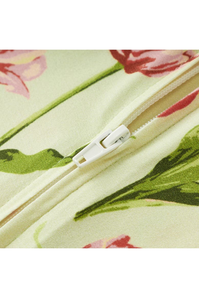 Luxe Stretch Zipper Pajama, Alternate, color, Tulip