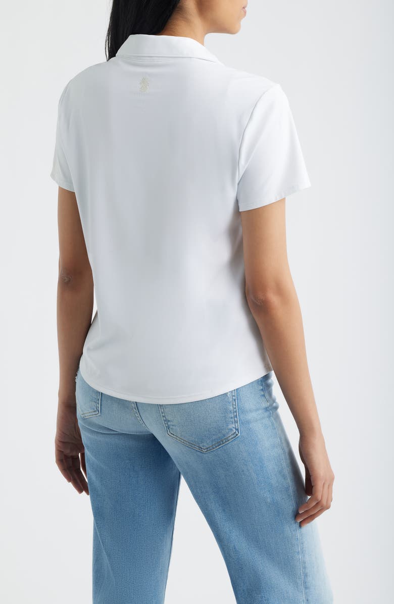 Tommy Bahama IslandZone<sup>®</sup> Abby Johnny Collar Polo, Alternate, color, White
