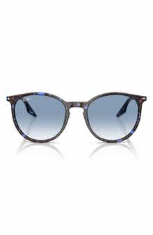 Ray-Ban 54mm Polarized Gradient Round Sunglasses