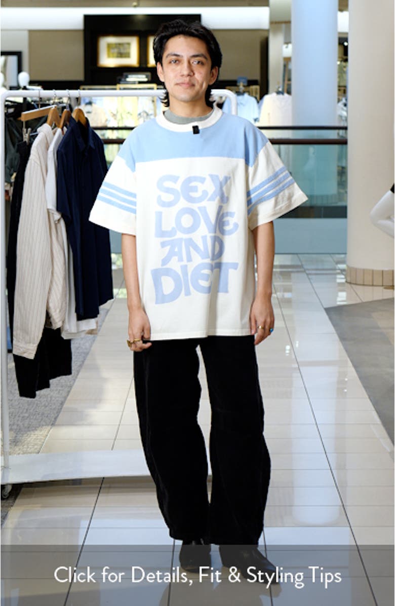 Sex, Love & Diet Retro Graphic T-Shirt, sales video thumbnail