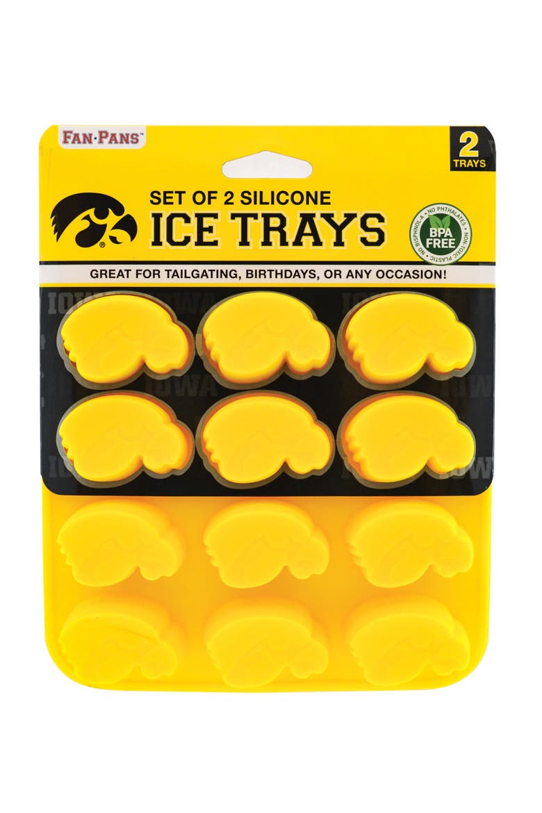 Iowa Hawkeyes Ice Cube Tray, Main, color, Multicolor