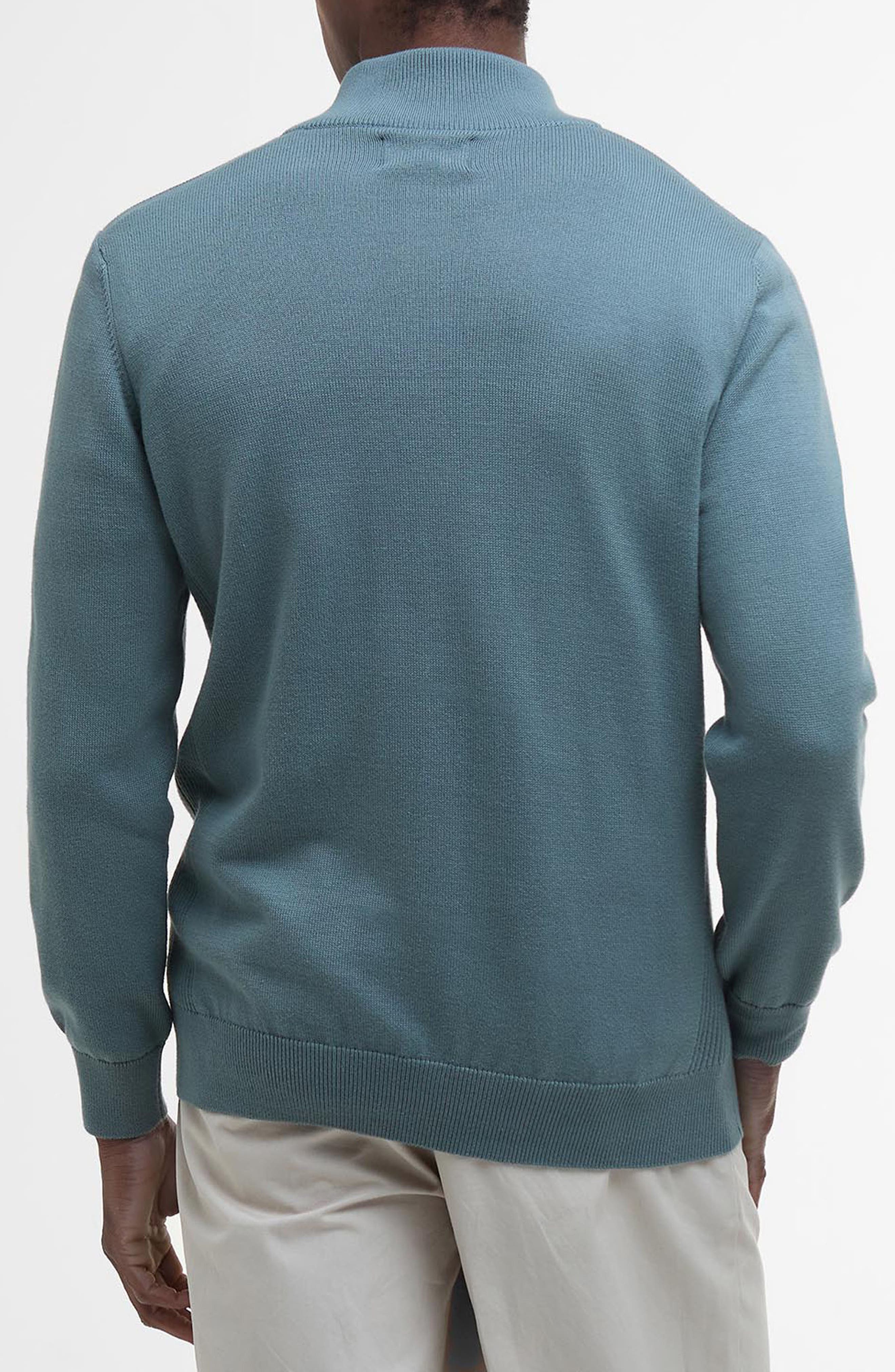 Cotton Half Zip Sweater - image 2