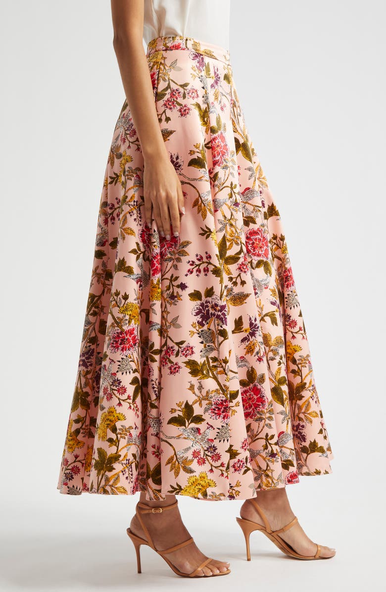 Cinq à Sept Hilda Floral Skirt, Alternate, color, 