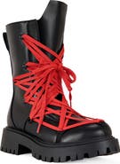 AZALEA WANG Arjun Lug Sole Boot