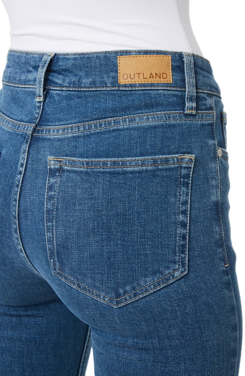 Outland Denim Stevie High Waist Flare Leg Jeans, Alternate, color, 