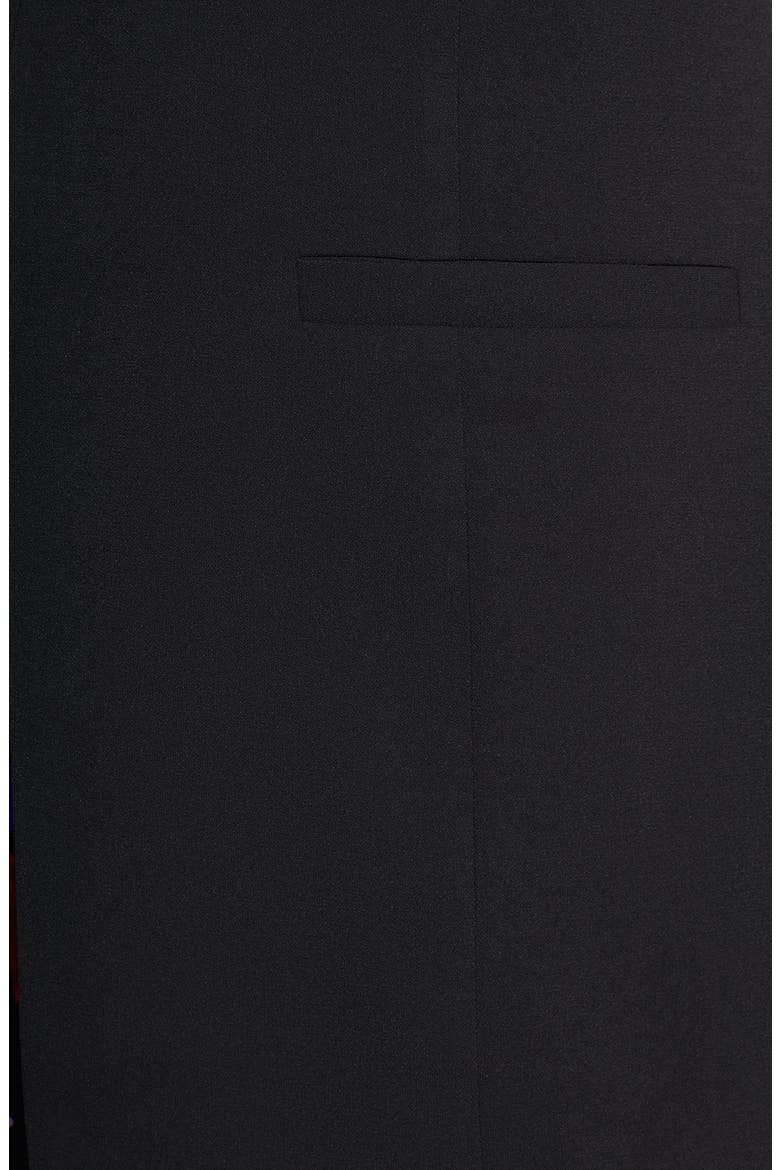 Long Shawl Collar Blazer, Alternate, color, TOTALLY BLACK