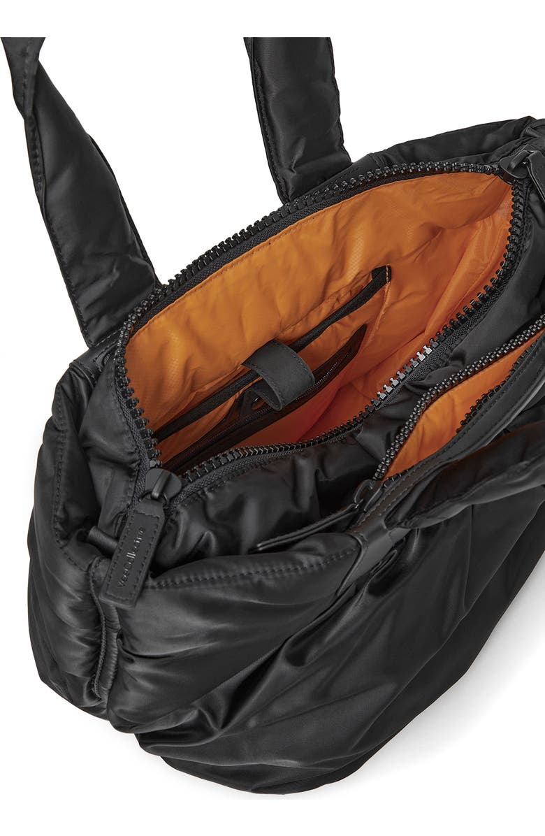 VeeCollective Small Caba Recycled Polyester Tote, Alternate, color, Black