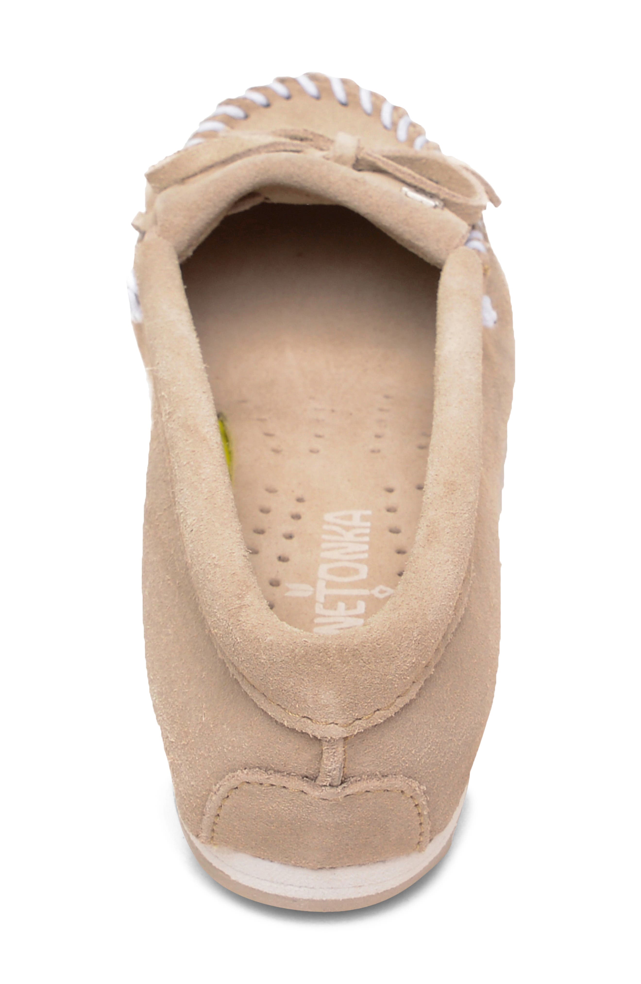 Kilty Plus Driving Shoe, Alternate, color, STONE SUEDE
