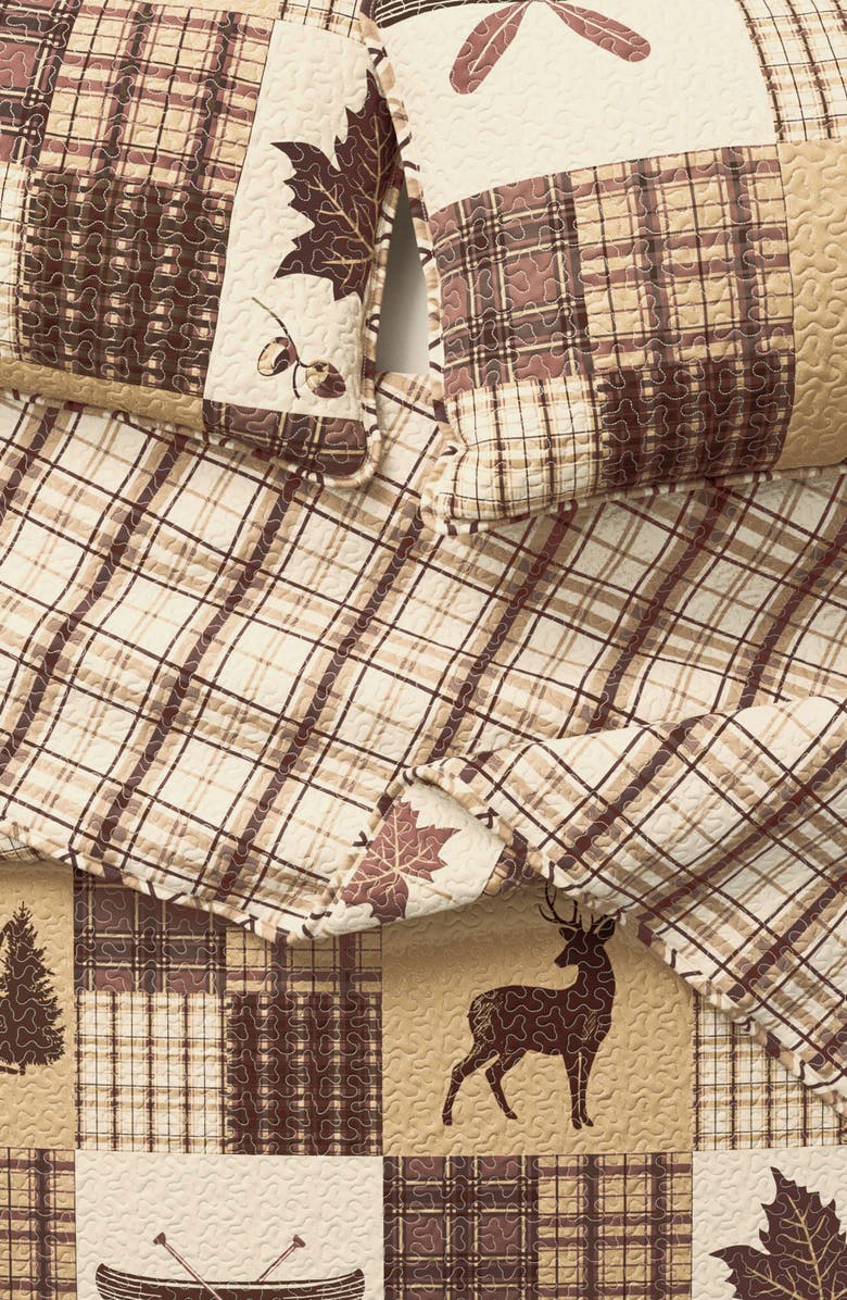 Woven & Weft Patchwork Plaid Quilt Set, Alternate, color,