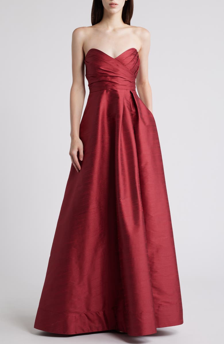 LIKELY Kayla Strapless Gown, Main, color,