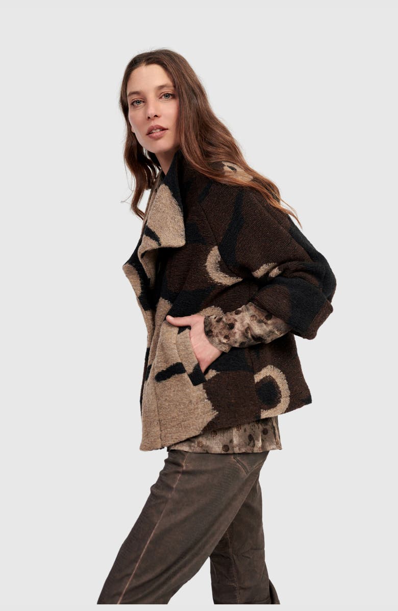 Alembika Boogie Cozy Jacket, Alternate, color, Floral