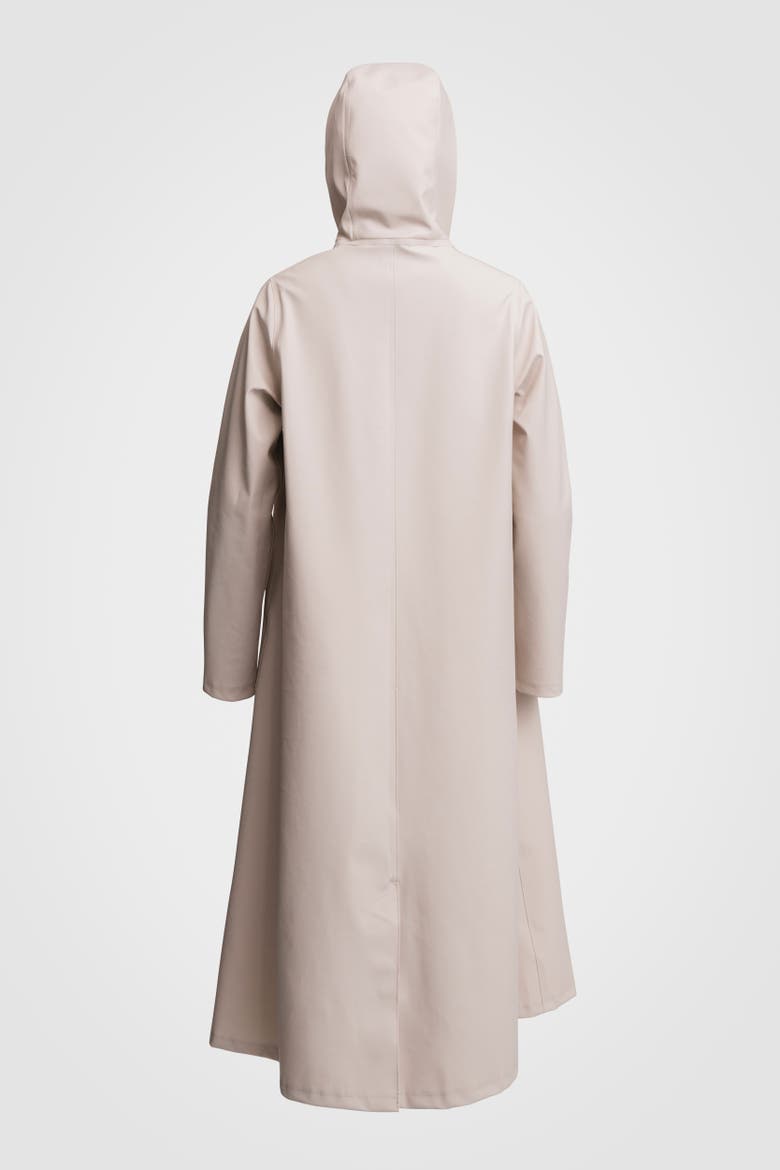 Mosebacke Long Raincoat, Alternate, color, Light Sand