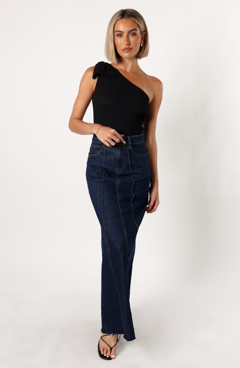 Petal & Pup Jordana One-Shoulder Bodysuit, Alternate, color, 