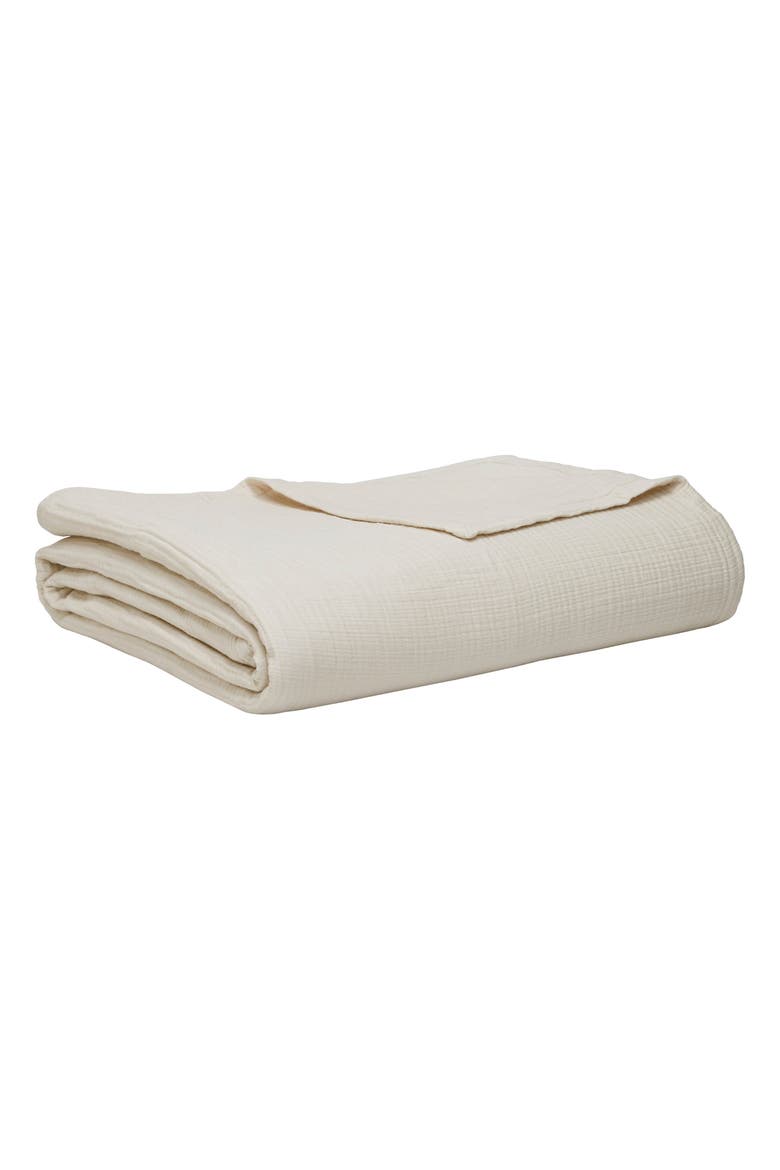 Dream Organic Cotton Bed Blanket, Main, color, Sand