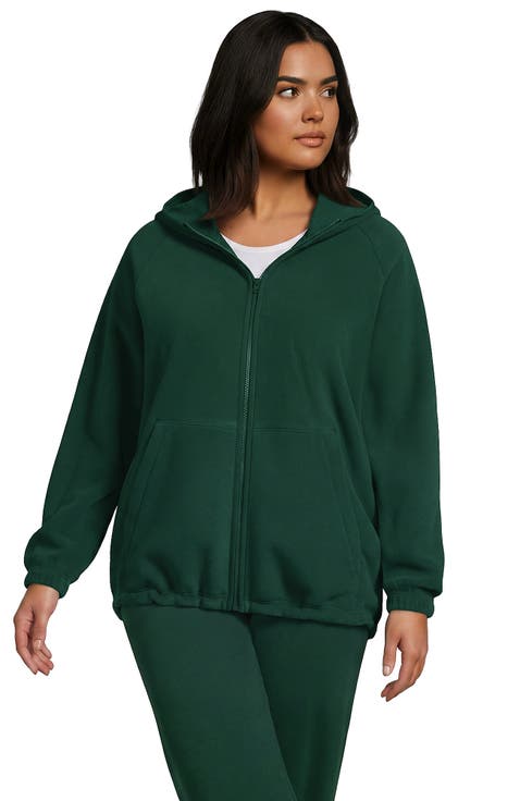Plus Size Anyweather Raindefense Fleece Full Zip Jacket