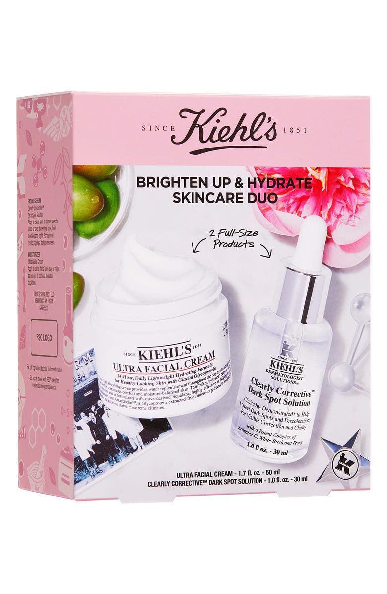 Kiehl's Since 1851 Brighten Up & Hydrate Skin Care Set USD $88 Value, Alternate, color,